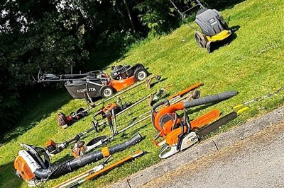 Garden Maintenance West Cork -equipment used