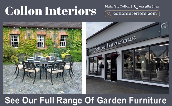 Collon Garden Furniture - Collon Interiors - Garden & Patio Furniture Louth, Meath