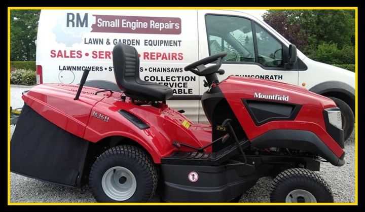 Garden machinery services in Drumconrath are provided by RM Small Engine Repairs