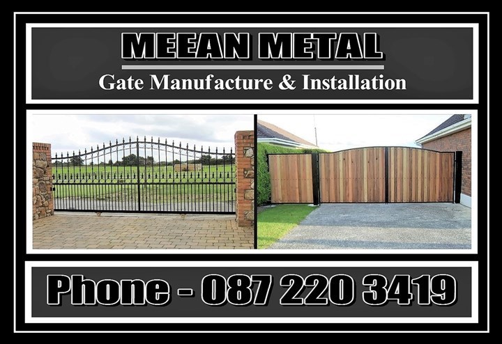 Gates in Drogheda, Julianstown, Bettystown, Bellewstown, and Laytown - designed and manufactured by Meean Metal