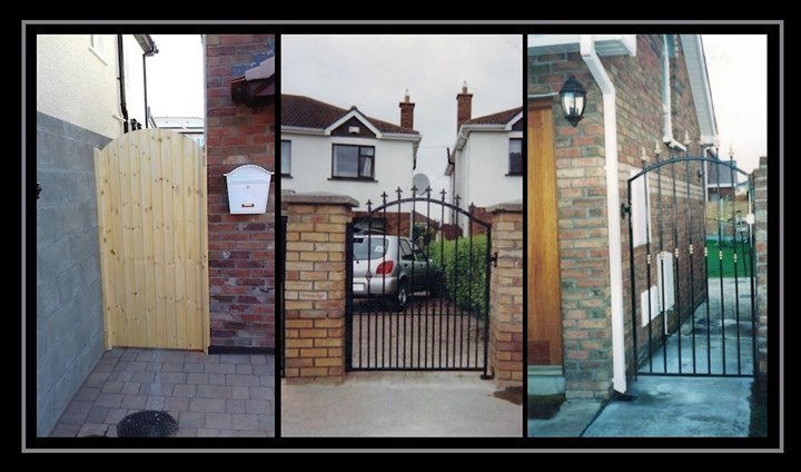 Side gates in Drogheda, Julianstown, Bettystown, Bellewstown, and Laytown - designed and manufactured by Meean Metal