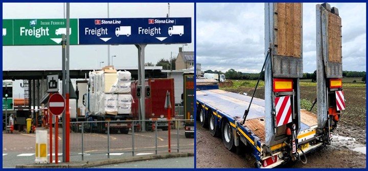 image of flatbed transport from JC Carolan International Ltd.