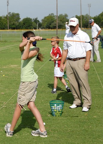 Image of golf lessons available at Julianstown Golf Club.