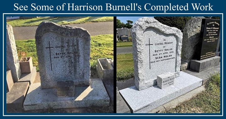 Grave services in Dublin completed by Harrison Burnell