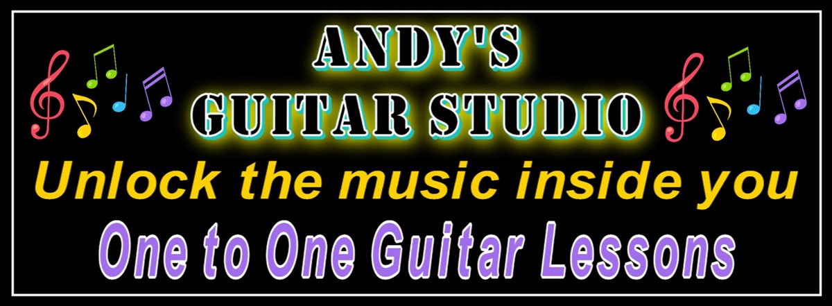 Private guitar lessons in Galway - Andy's Guitar Studio