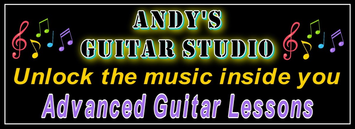 Private guitar lessons in Galway - Andy's Guitar Studio