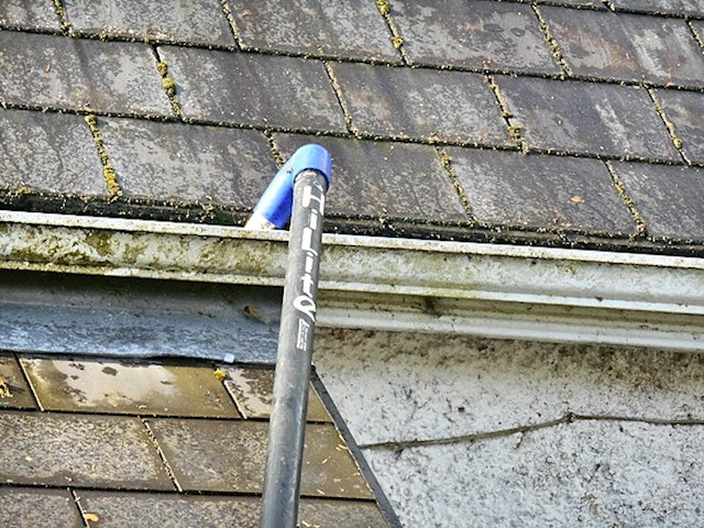 image of gutter cleaning in Sligo from Sid's Services