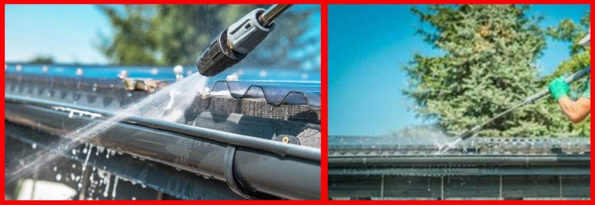 Gutter cleaning in Drogheda, Ardee, and Louth is carried out by Aqua Clean