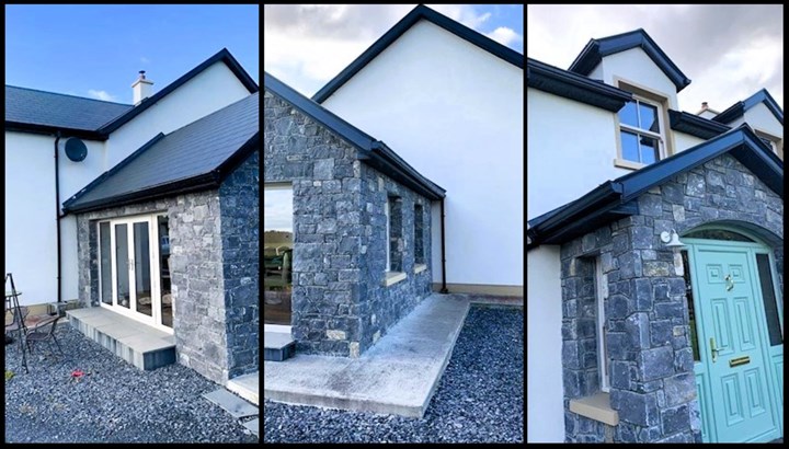 Image of fascia and soffit in Mullingar, fascia and soffit in Mullingar, Kinnegad and Rochfortbridge is manufactured and installed by Damien Fox Fascia, Soffit & Gutters