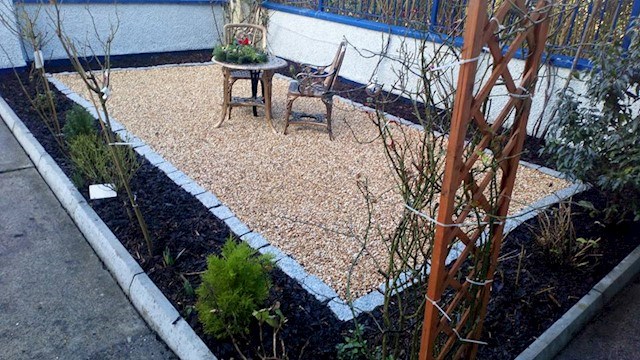 Image of garden in Offaly designed and installed by Fitzpatrick Contracting, gardens in Offaly are designed and installed by Fitzpatrick Contracting