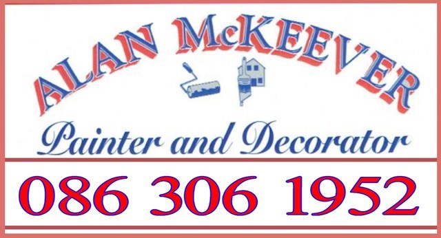 Logo for Alan McKeever Painting and Decorating in Navan and Meath.