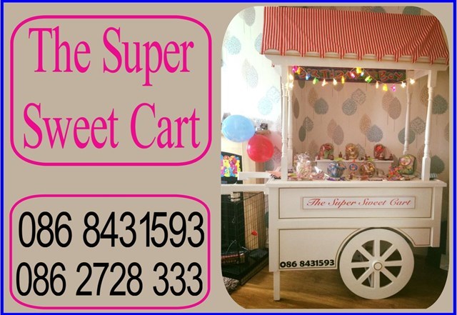 Logo of the Candy Cart hire in Drogheda.