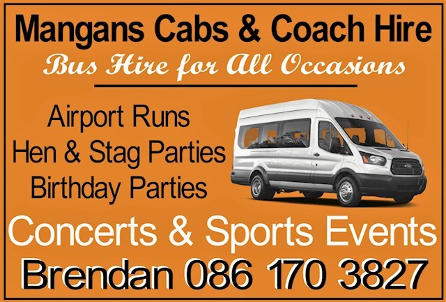 Mangans Cabs & Coach Hire logo image