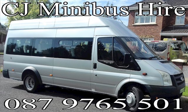 Image of CJ Minibus Hire vehicle in Kells, minibus hire in Kells is provided by CJ Minibus Hire