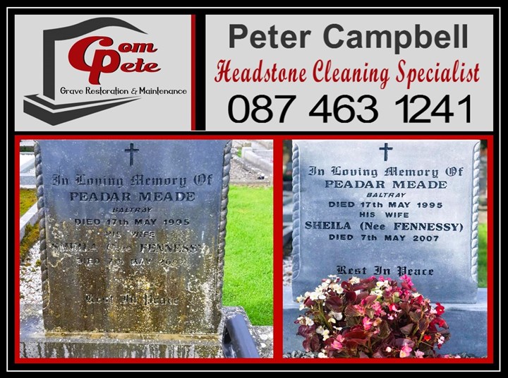 Local grave maintenance contractor in Drogheda
