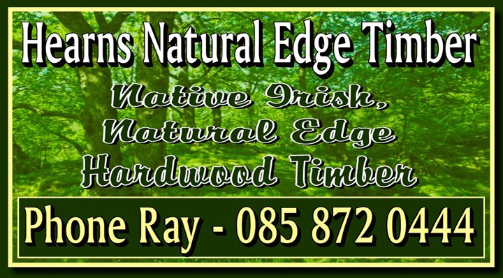 Hearns Natural Edge Timber - Natural Edge Hardwood Timber Ireland