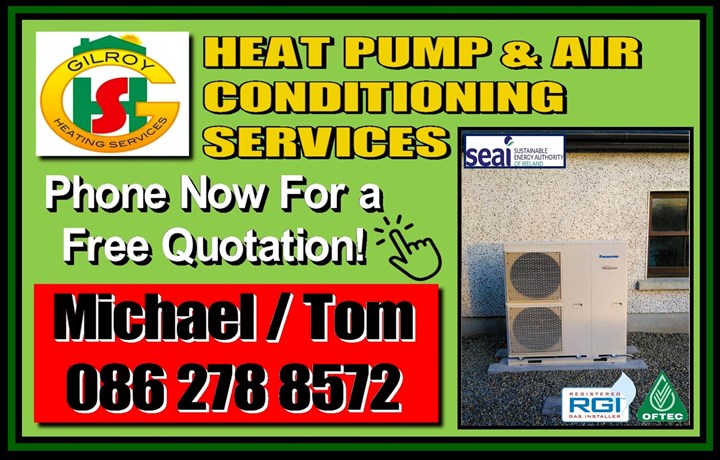 Heat pump servicing in Balbriggan and Skerries - Gilroy Heating Services