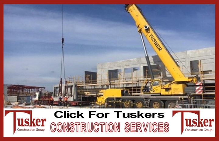 Construction machinery in Monaghan