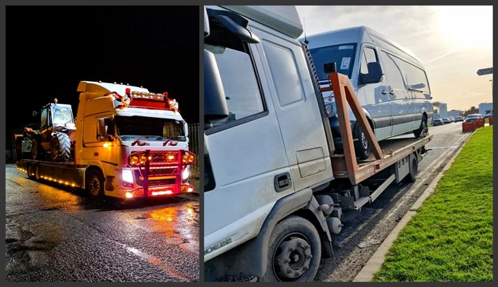 image of roadside breakdown assitance vehicle in Carlow