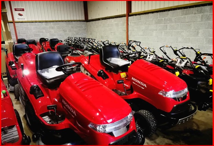 Honda garden machinery in Louth is available from Denis F. Smyth's Dundalk showroom