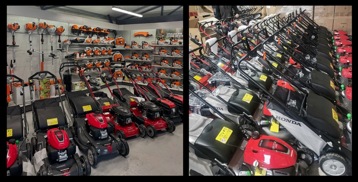 Second hand garden machinery in Ardee and Carrickmacross is sold by Denis F. Smyth Garden Equipment Showroom