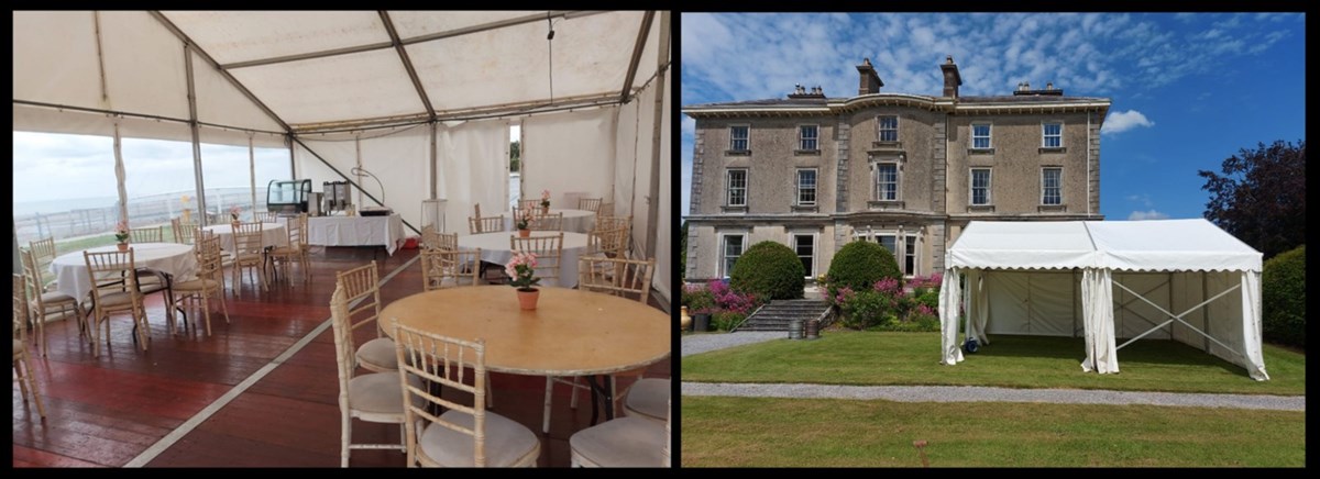 Marquee Accessory Hire in Dundalk and Ardee