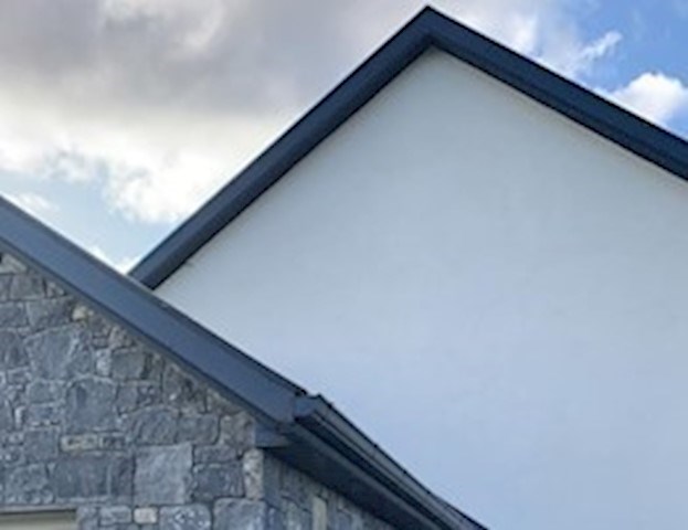 Image of fascia and soffit in Mullingar, fascia and soffit in Mullingar, Kinnegad and Rochfortbridge is manufactured and installed by Damien Fox Fascia, Soffit & Gutters