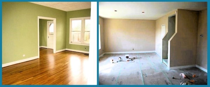 Interior painting in Raheny