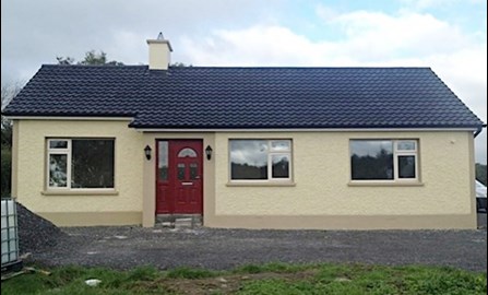Image of house painted by Alan McKeever in Navan and Meath.