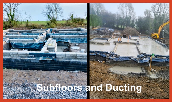 House sub floors and ducting in Mullingar