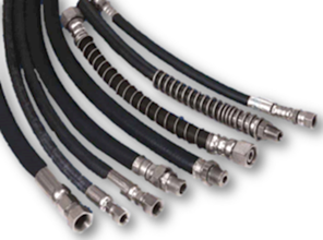 image of hydraulic hose from James Clarke Engineering