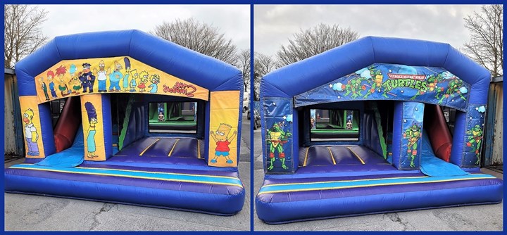 iBounce - themed bouncing castle hire waterford