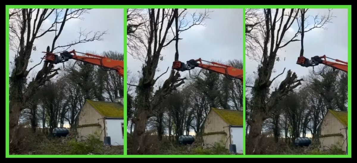 Roadside hedge cutting in Castlerea, Ballyhaunis, Ballaghaderreen, and Roscommon