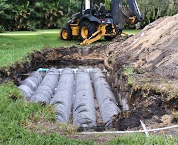 image of septic tank installation in Meath