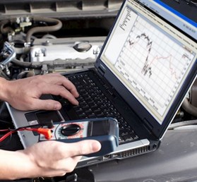 image of vehicle diagnostic equipment from LP Auto Repairs