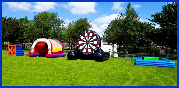 Inflatable games hire for corporate events Carrigaline