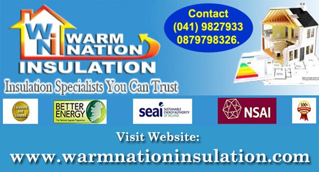 Warm Nation Insulation County dublin and County Louth.