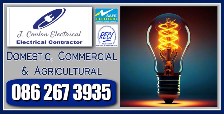 J Conlon Electrical Contractor Logo