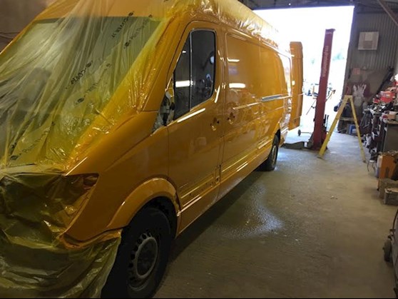 image of van from John McCormack Crash Repairs