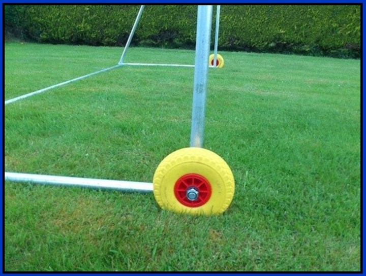 Goal posts for football clubs in Ireland - manufactured by Danny McGauran Engineering