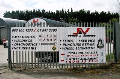 J&V Tyres and Services. Car Servicing Balbriggan Lusk