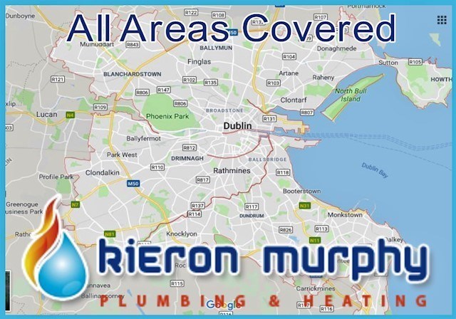 Areas serviced, plumber Dublin 16