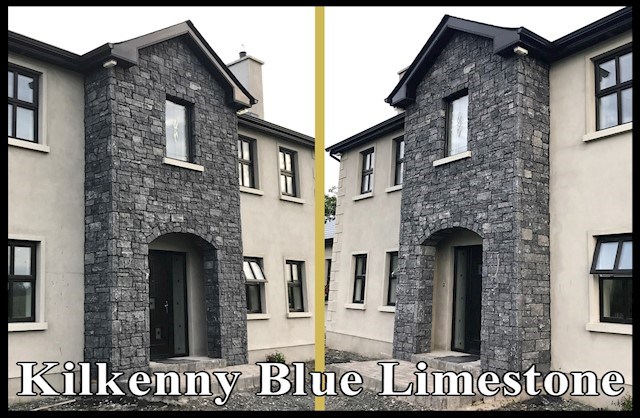 image of Kilkenny blue stone cladding from Stone Craft