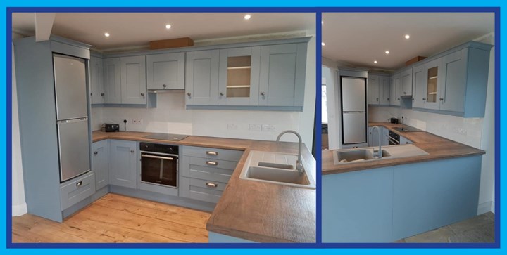 Kitchen painting in Mayo - carried out by Kitchen Painter Mayo