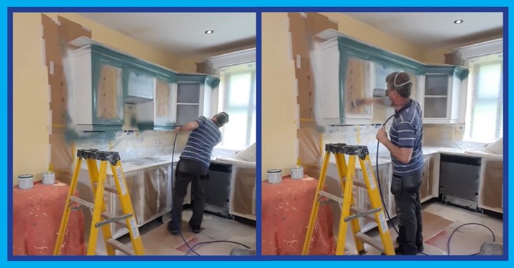 Kitchen painting and kitchen upgrades in Mayo - carried out by Kitchen Painter Mayo