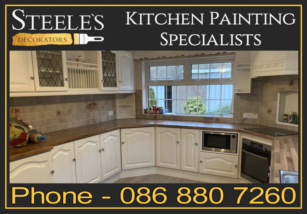 Kitchen painters in Monaghan - Steele's Kitchen Painting