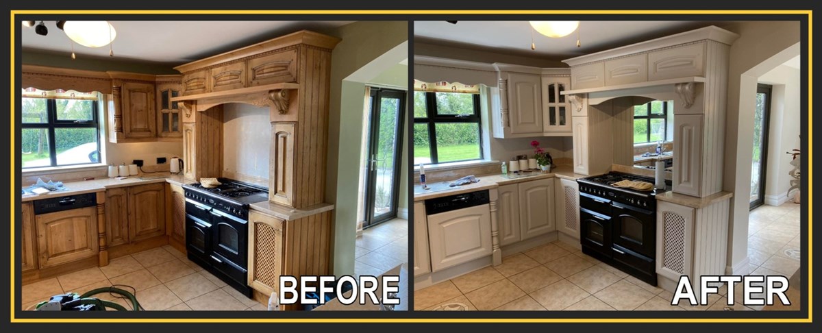 Kitchen furniture painters in Monaghan - Steele's Kitchen Painting