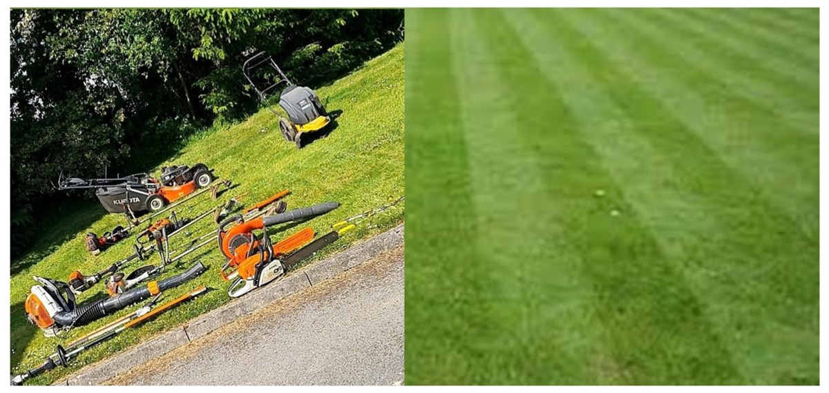 Lawn cutting West Cork