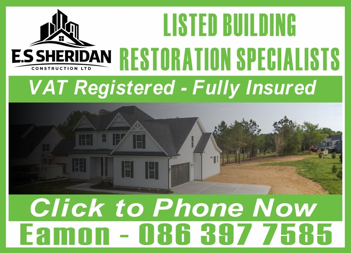 Listed building restorations and renovations in Cavan