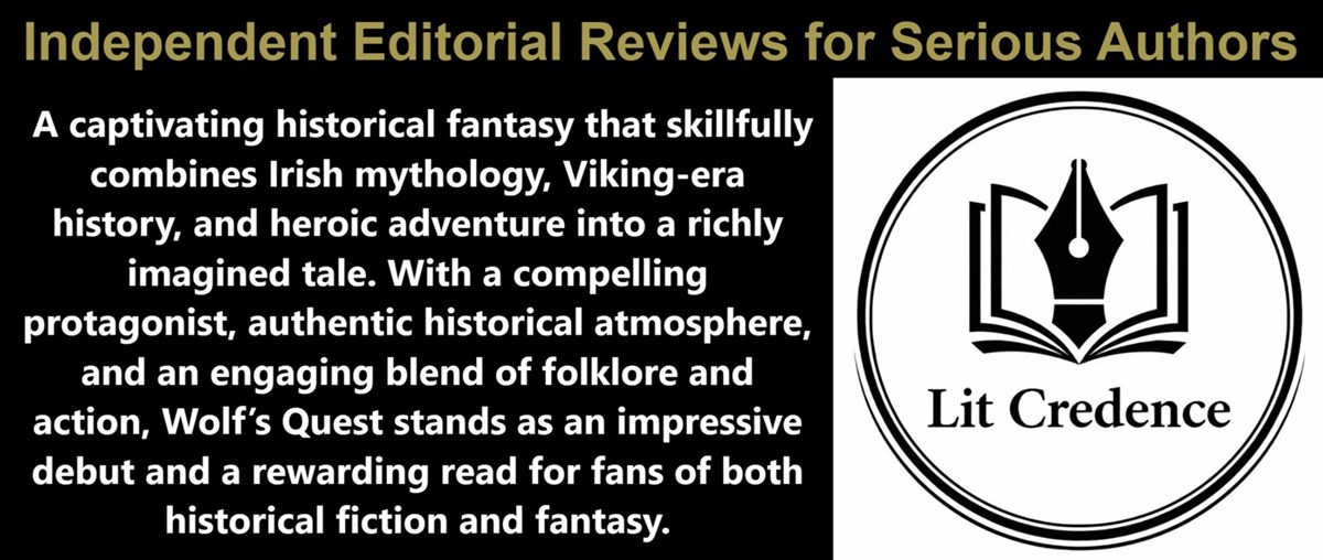 Click for Lit Credence review of Wolf's Quest